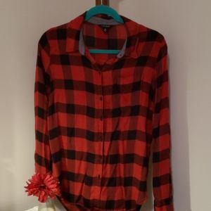 Lucky Brand Buffalo Plaid Flannel Shirt